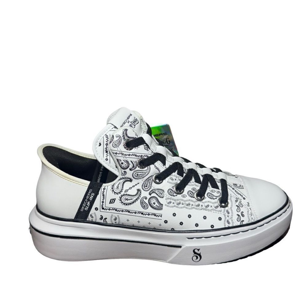 Women’s Skechers snoop one double G premium leather sneakers size 10 Men…